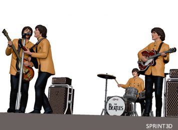The Beatles 3D model 4