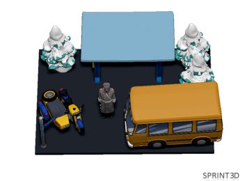 3D Модель ГАИ 3