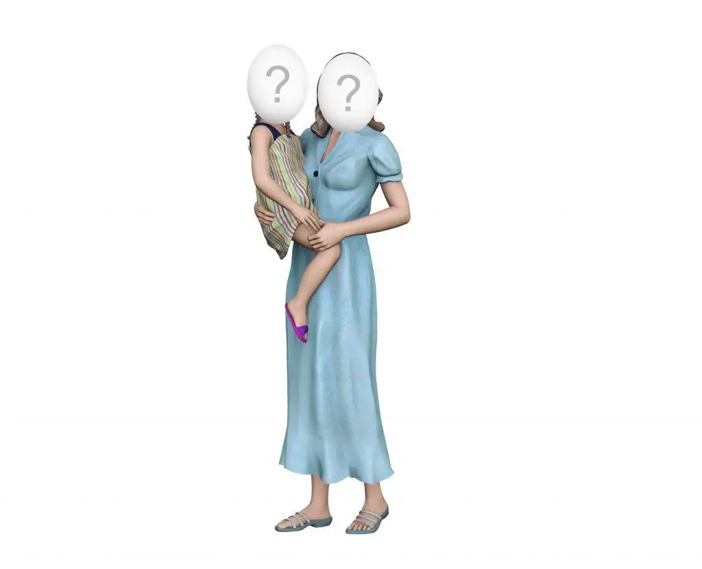 3D фигурки людей